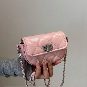 Pink Mini Crossbody Bag